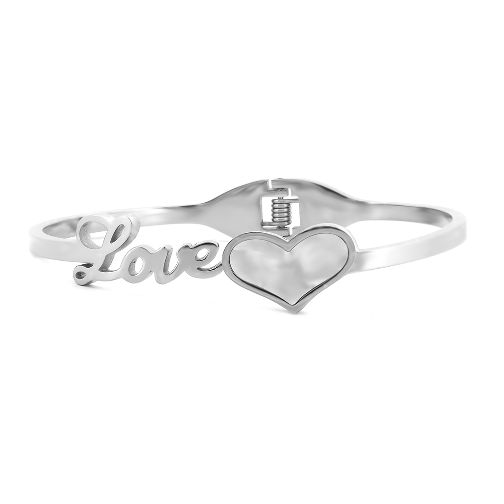 Romantický náramek Love s perletí  (2)